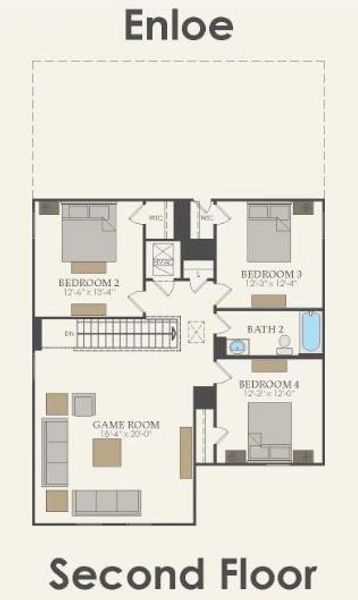 2nd floor plan 2nd floor plan