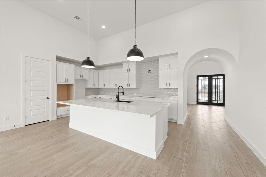 Furnished interior view inside a new home in ARTAVIA®, Conroe (Image 5).