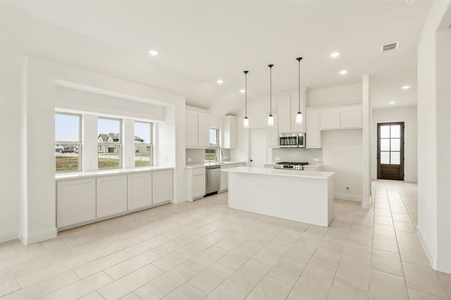 Furnished interior view inside a new home in Grand Heritage, Lavon (Image 8).