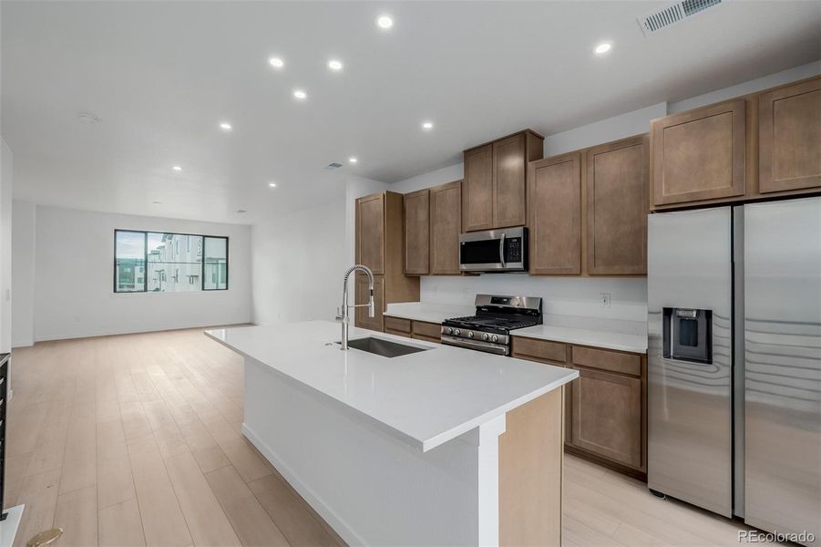 Furnished interior view inside a new home in , Denver (Image 3).