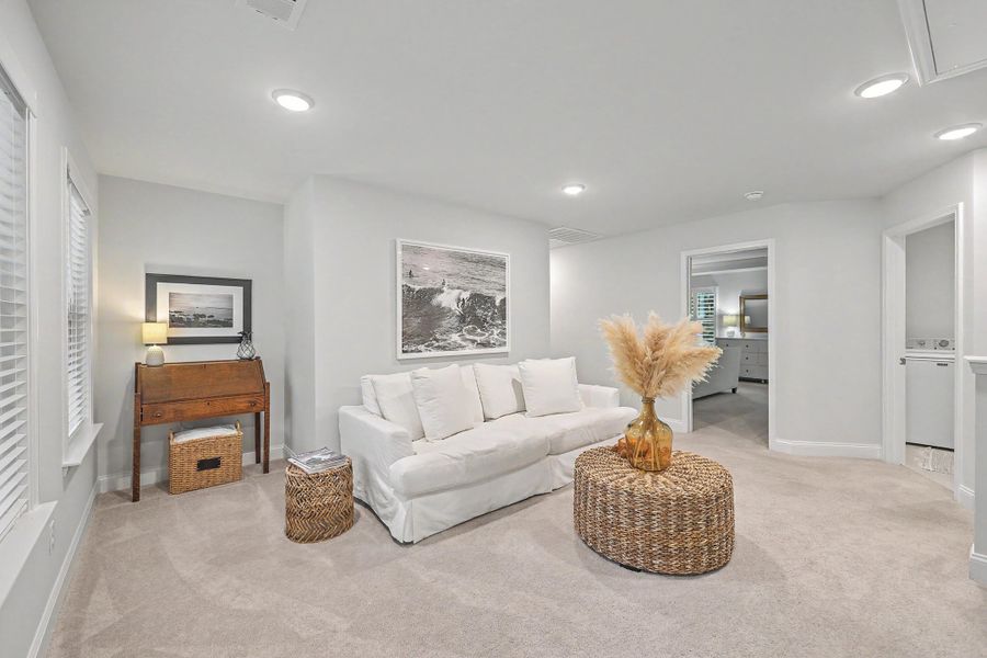Furnished interior view inside a new home in Sea Island Preserve, Johns Island (Image 7).