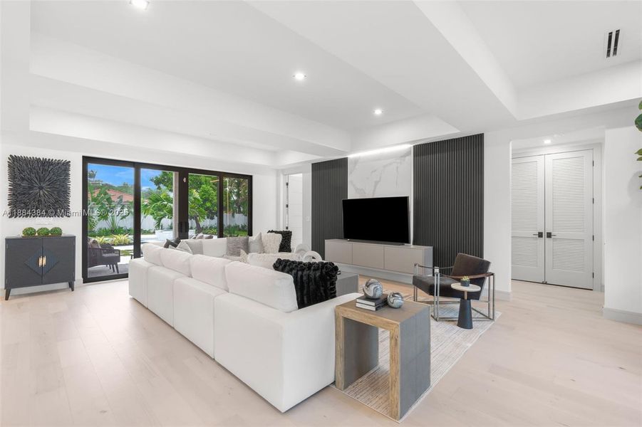 Furnished interior view inside a new home in , Delray Beach (Image 27).