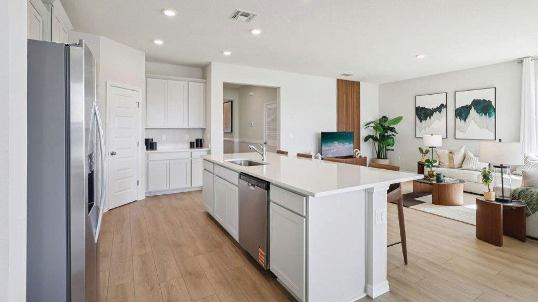 Furnished interior view inside a new home in Hawthorne Ranch, Lakeland (Image 12).