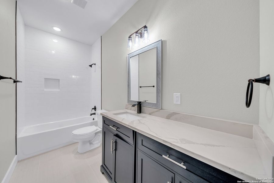 Furnished interior view inside a new home in , San Antonio (Image 8).