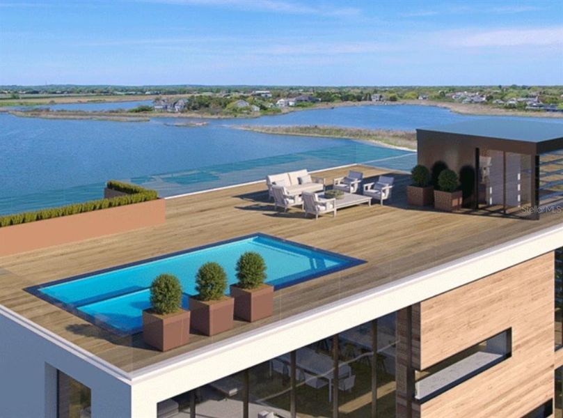 Exterior details and patio area of a home in , Bradenton Beach (Image 3). Exterior details and patio area of a home in , Bradenton Beach (Image 3).