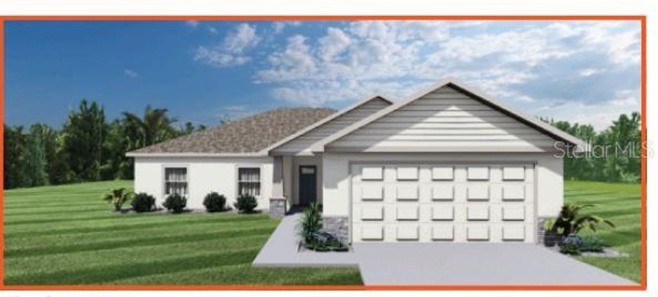 Front exterior of a new home in , Sebring, FL, highlighting curb appeal (Image 1). Front exterior of a new home in , Sebring, FL, highlighting curb appeal (Image 1).