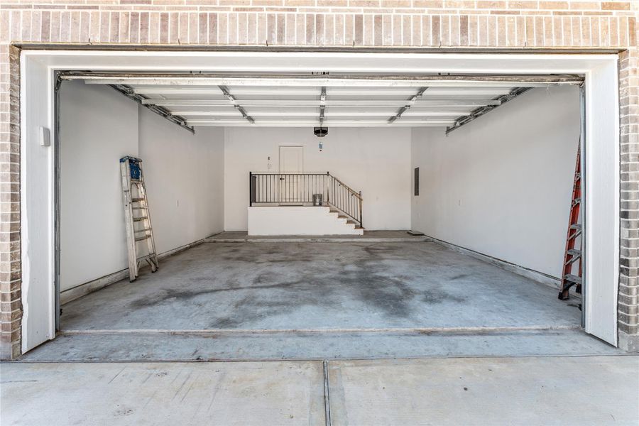 Extra High Garage Ceilings allow for additional shelve installation Extra High Garage Ceilings allow for additional shelve installation