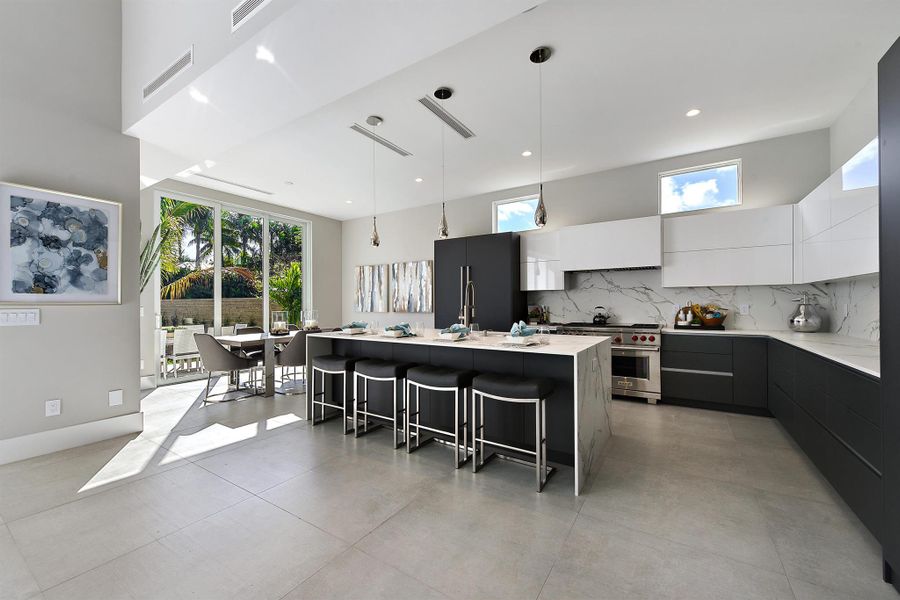 Furnished interior view inside a new home in , Fort Lauderdale (Image 3).