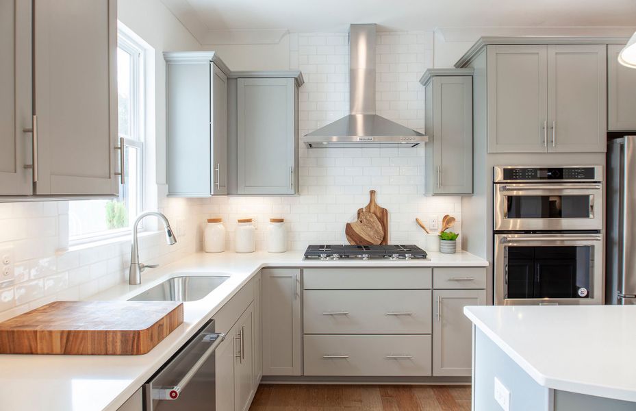 Open and spacious kitchen