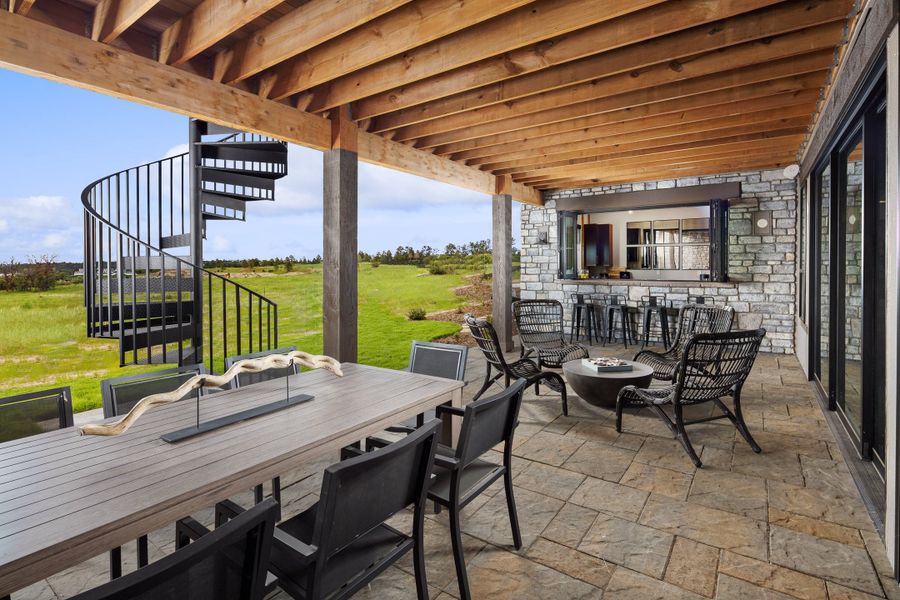 Community amenities associated with the Residence 1 by Trumark Homes in The Summit at Castle Pines, Castle Pines (Image 34).