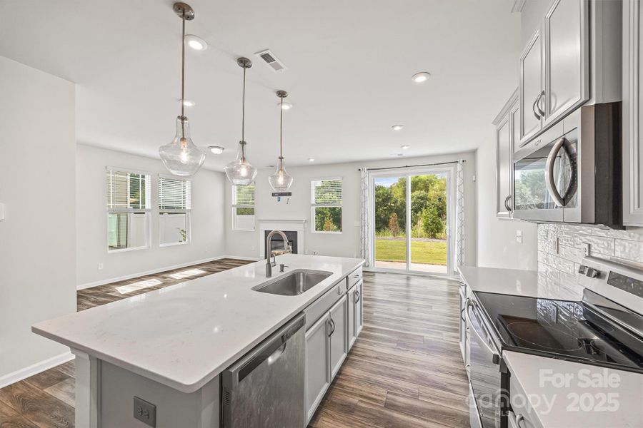 Furnished interior view inside a new home in , Indian Land (Image 5).