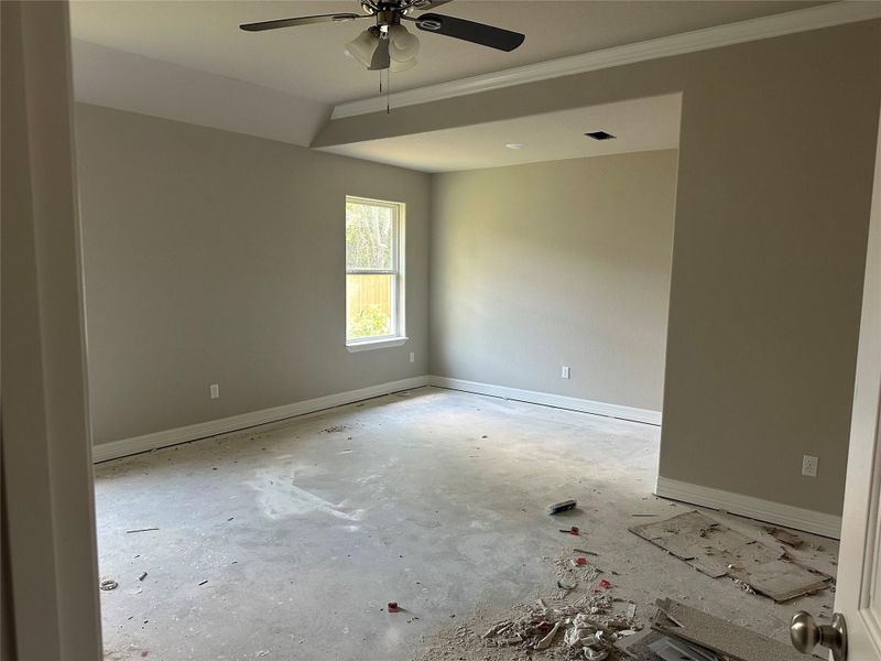 In-progress construction of a new home in , Brazoria, TX (Image 5).
