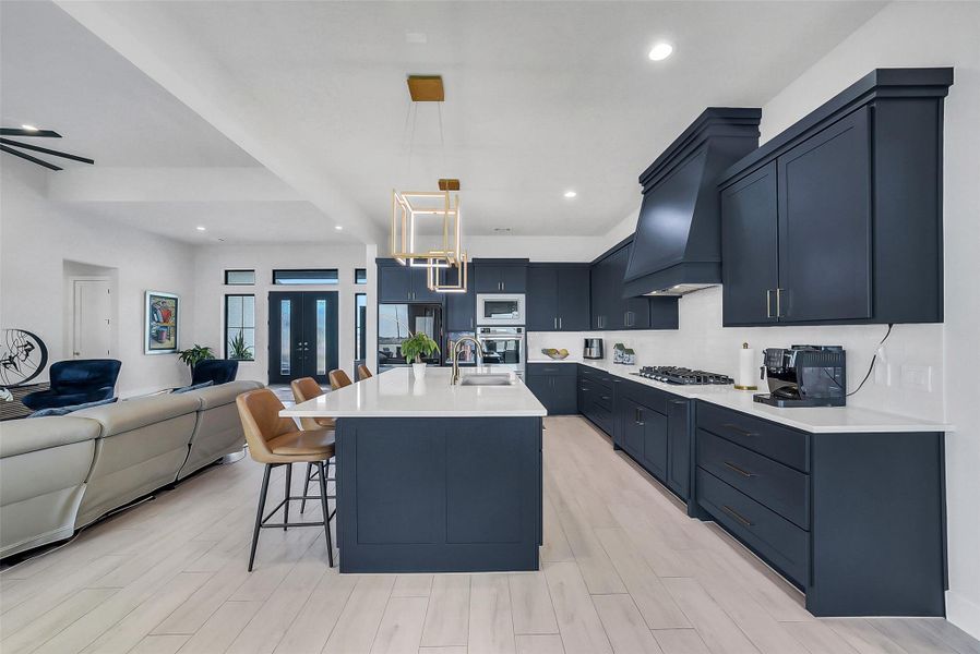 Furnished interior view inside a new home in Lakeview, Waller (Image 14).