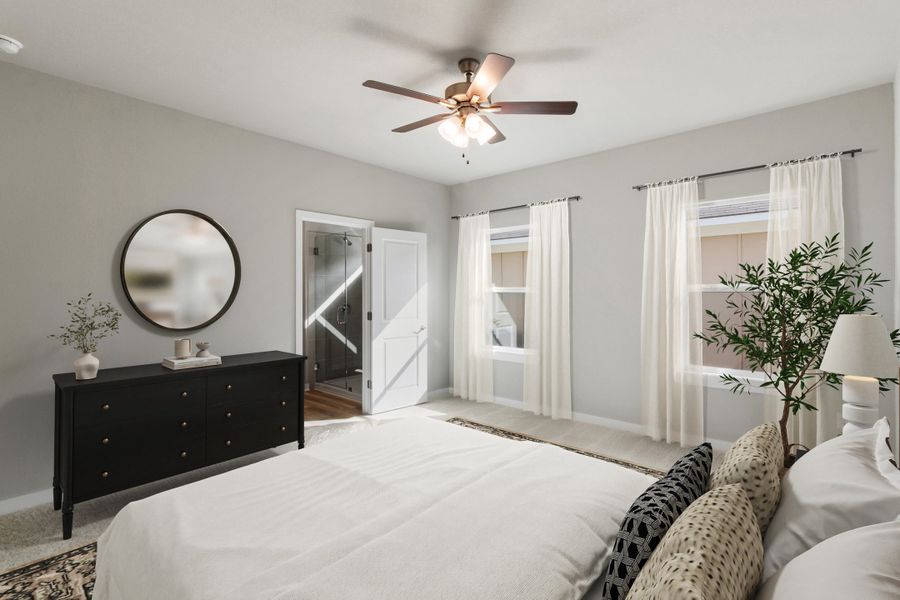 Representative furnished interior of a home built from the Marfa by Omega Builders in Hillside Village, Temple (Image 9). Representative furnished interior of a home built from the Marfa by Omega Builders in Hillside Village, Temple (Image 9).