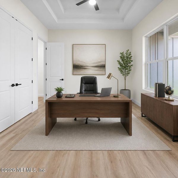 Furnished interior view inside a new home in , Yulee (Image 18).
