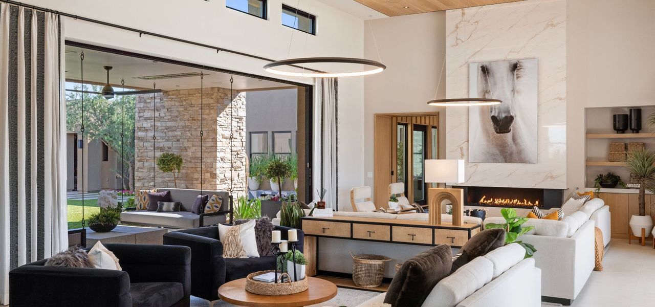 Furnished interior view inside a new home in Shadow Ridge, Scottsdale (Image 6).