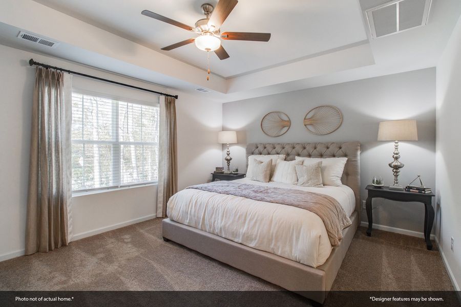 Furnished interior view inside a new home in Edwards Station, Taylors (Image 7).