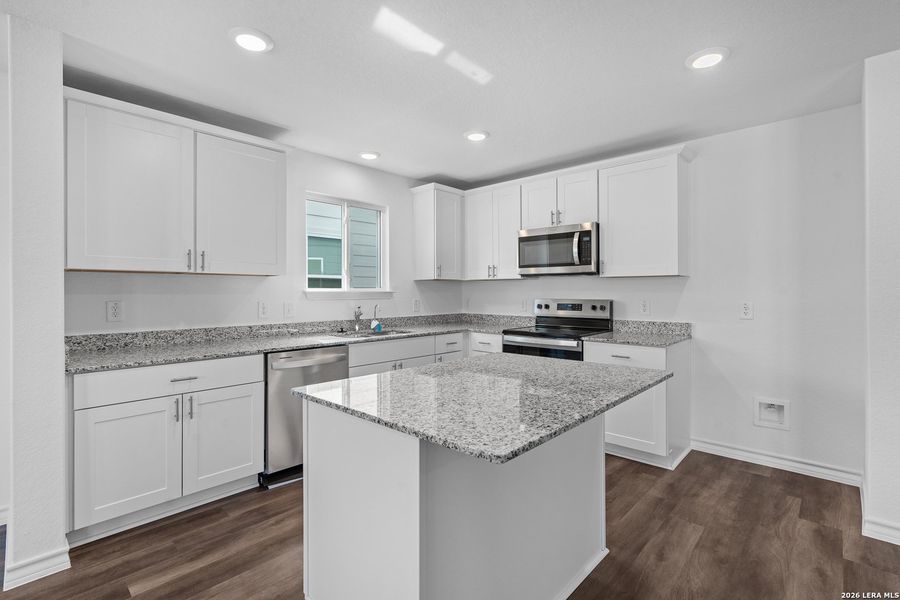 Furnished interior view inside a new home in The Overlook at Creekside, New Braunfels (Image 7).