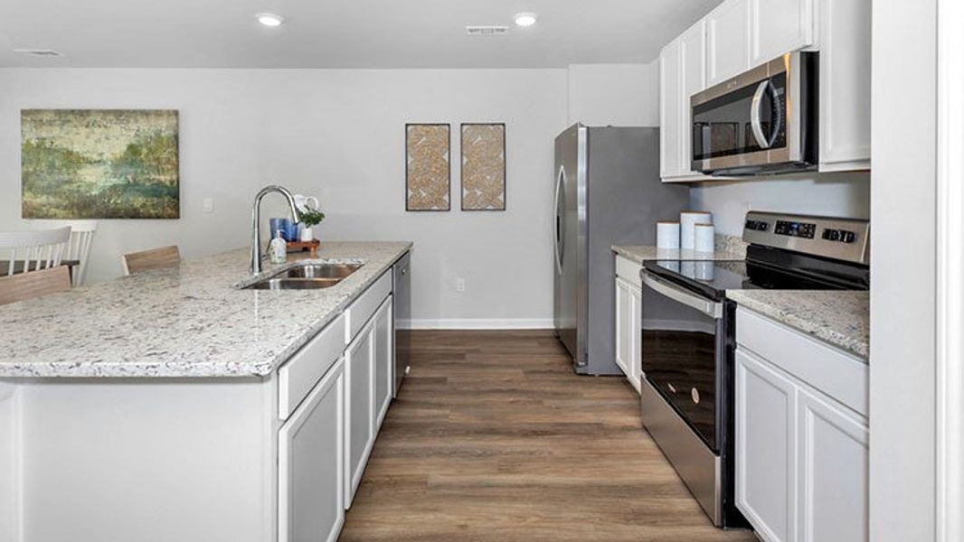 Furnished interior view inside a new home in Bailey Park, Fayetteville (Image 6).
