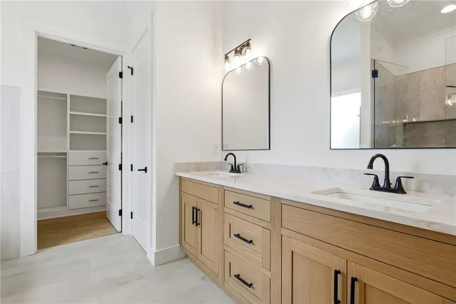 Furnished interior view inside a new home in , Ball Ground (Image 15). Furnished interior view inside a new home in , Ball Ground (Image 15).