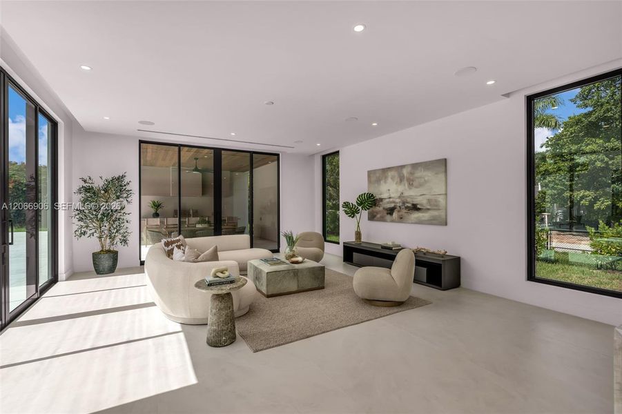 Furnished interior view inside a new home in , Pinecrest (Image 14).