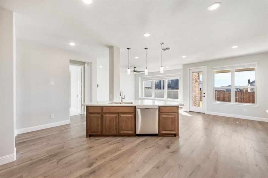 Furnished interior view inside a new home in Eagle Glen 50, Alvarado (Image 29). Furnished interior view inside a new home in Eagle Glen 50, Alvarado (Image 29).