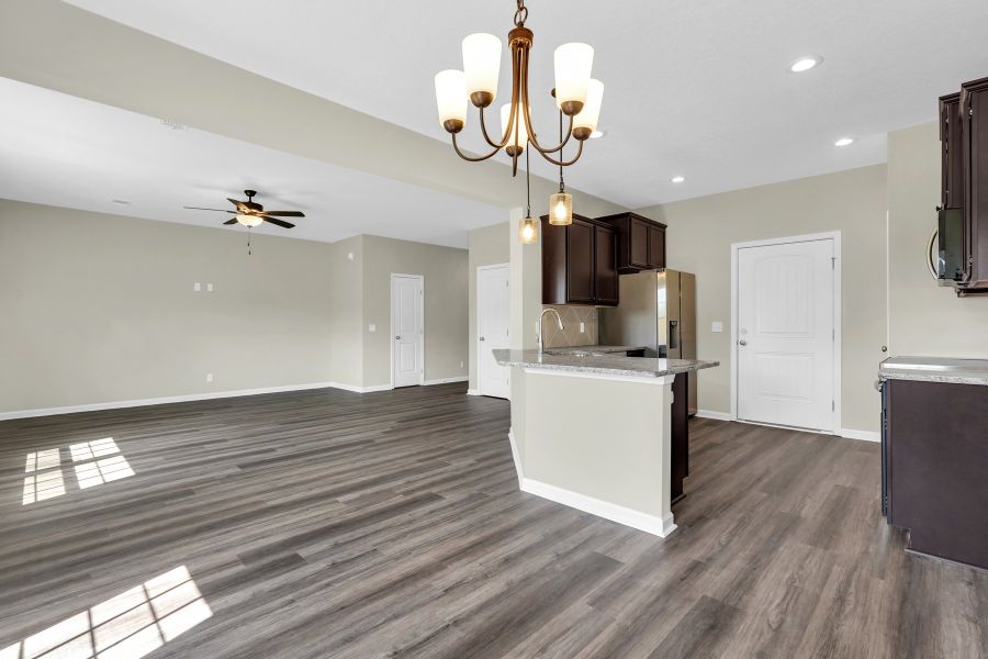 Representative furnished interior of a home built from the The Morris by RTS Homes in Grand Reserve, Hinesville (Image 7).
