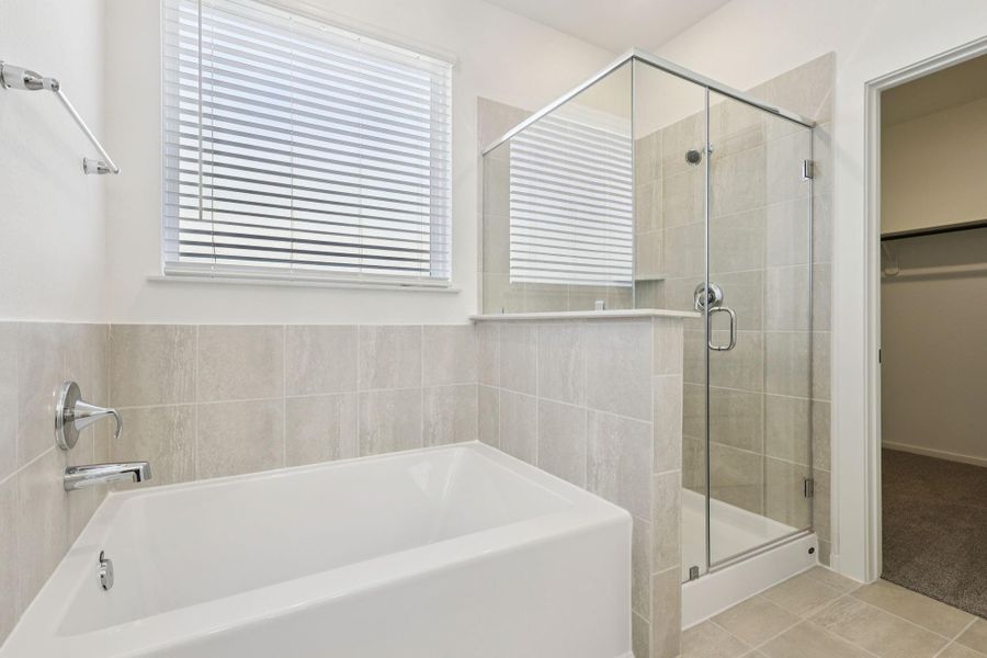 Furnished interior view inside a new home in Landing Meadows - Premier Series, New Caney (Image 10).