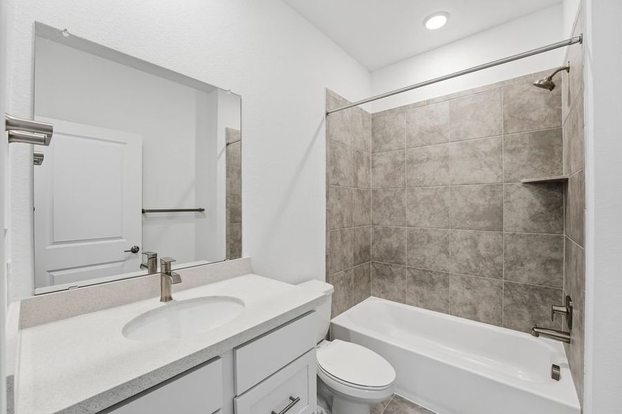 Furnished interior view inside a new home in Lisso, Pflugerville (Image 9).