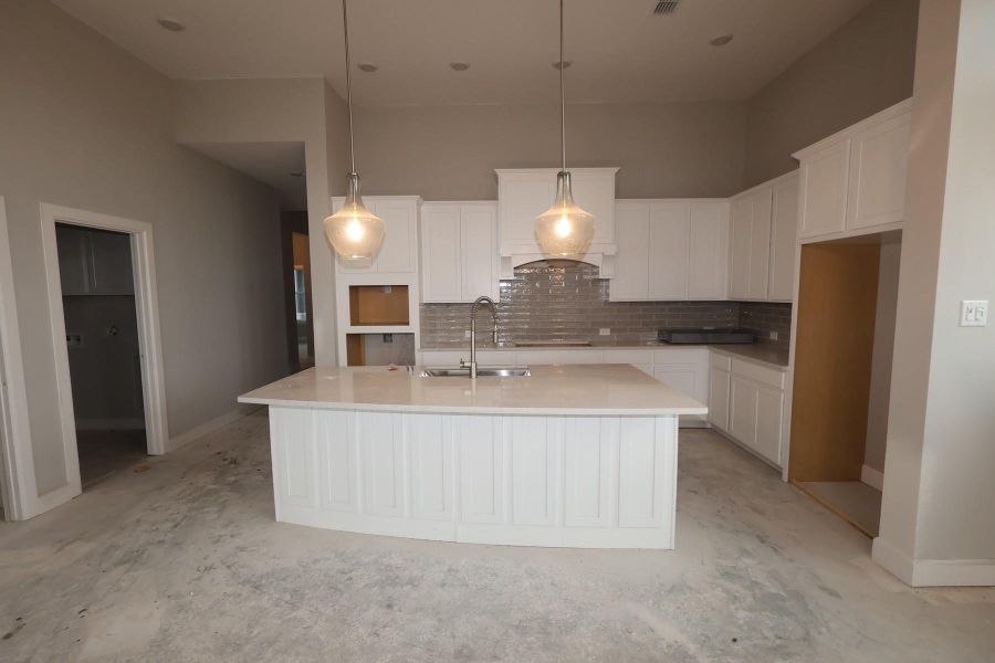 Furnished interior view inside a new home in Pomona 45' Homesites, Manvel (Image 2). Furnished interior view inside a new home in Pomona 45' Homesites, Manvel (Image 2).