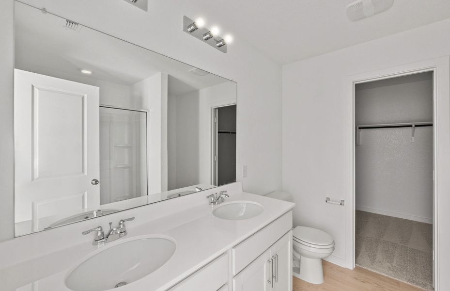 Furnished interior view inside a new home in Sonterra, Jarrell (Image 6).