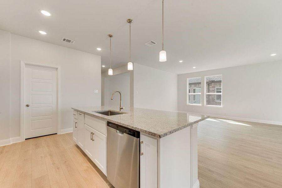 Furnished interior view inside a new home in Walden Pond, Forney (Image 11).