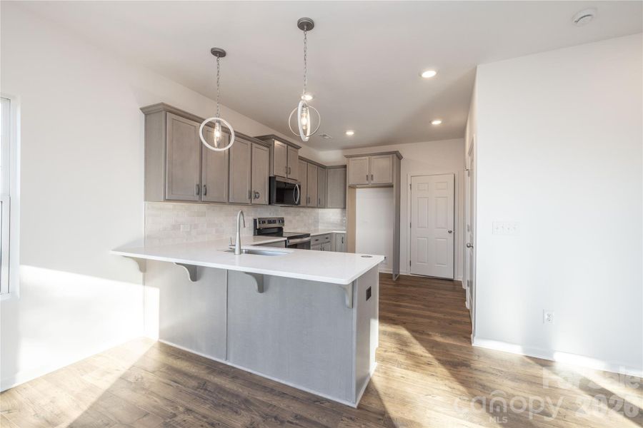 Furnished interior view inside a new home in Grandview, Albemarle (Image 6).