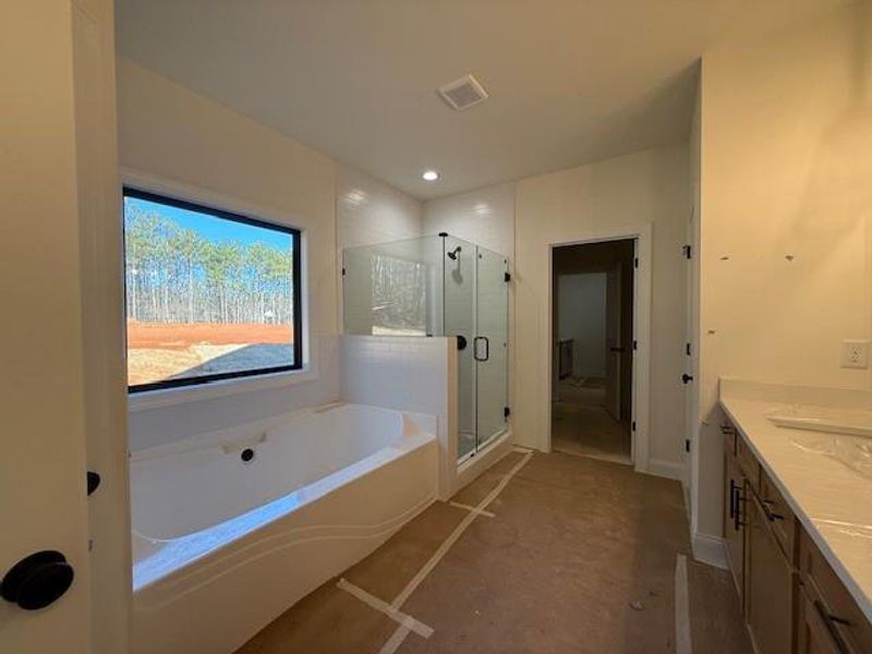 In-progress construction of a new home in , Rockmart, GA (Image 18).