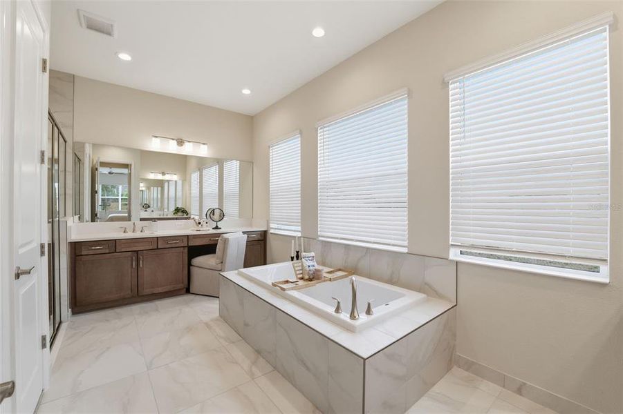 Furnished interior view inside a new home in Valencia Ridge, Wesley Chapel (Image 17).