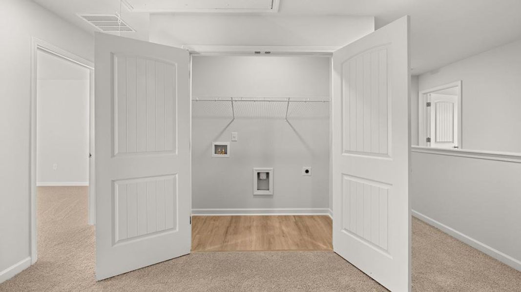 Spacious, unfurnished interior of a new home in Rolling Meadows, Jasper (Image 27). Spacious, unfurnished interior of a new home in Rolling Meadows, Jasper (Image 27).