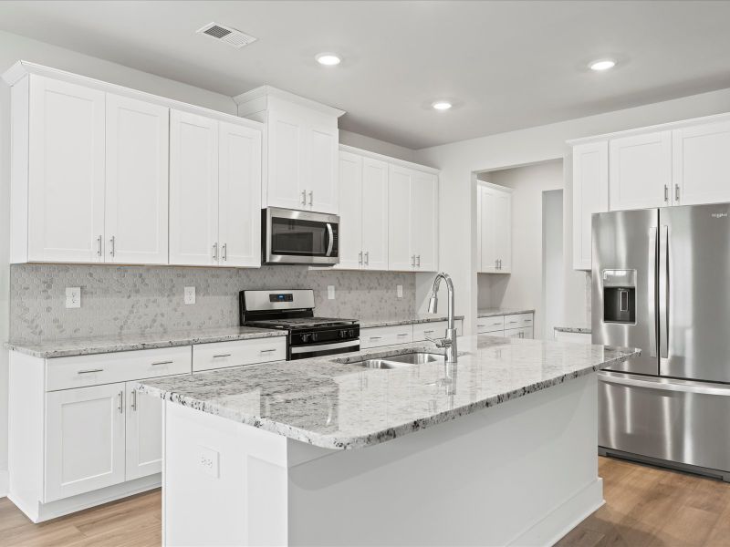 Furnished interior view inside a new home in Maxwell Commons, Easley (Image 4).