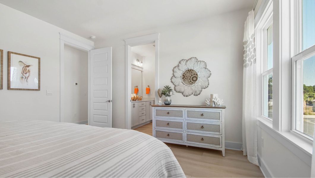 Furnished interior view inside a new home in Parkside, Santa Rosa Beach (Image 40).