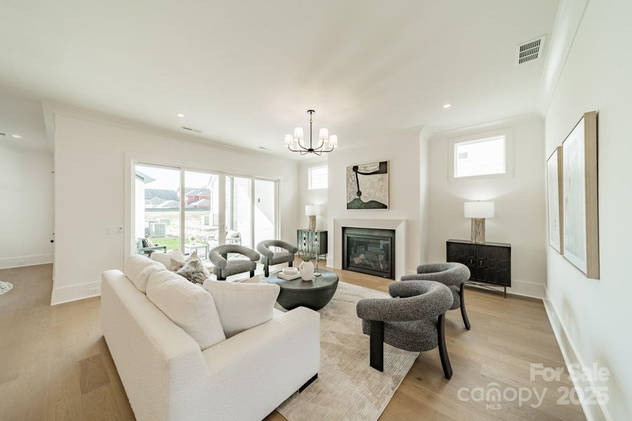 Furnished interior view inside a new home in , Davidson (Image 15). Furnished interior view inside a new home in , Davidson (Image 15).