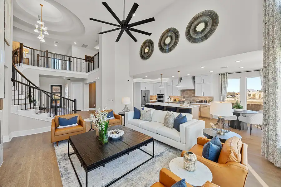 Furnished interior view inside a new home in Lago Mar, Texas City (Image 4).