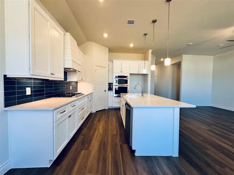 Furnished interior view inside a new home in Lexington Heights, Willis (Image 6).