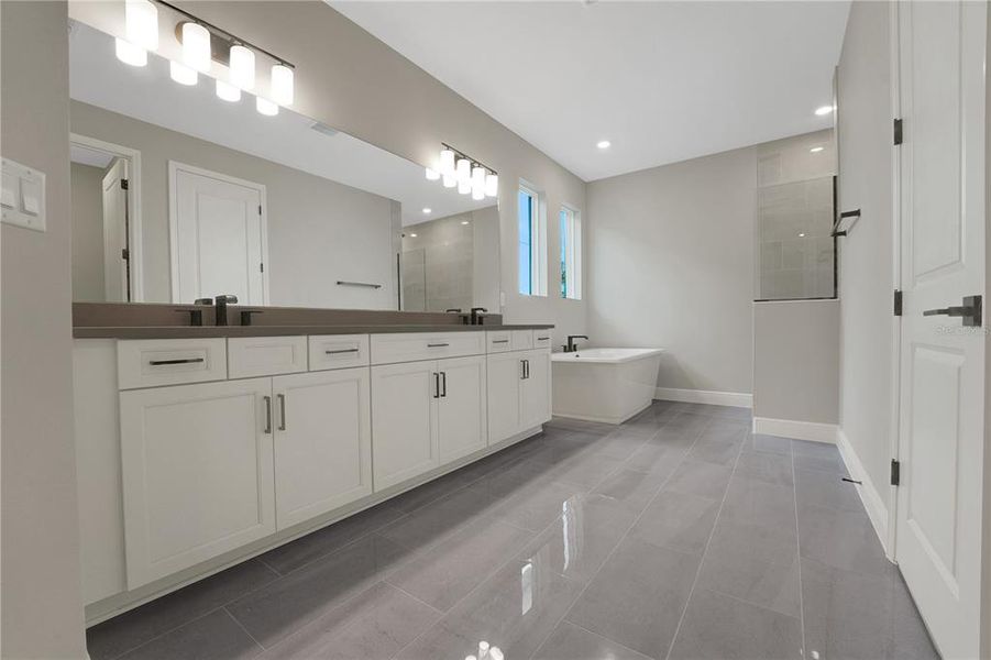 Furnished interior view inside a new home in Palms at Windermere, Windermere (Image 10). Furnished interior view inside a new home in Palms at Windermere, Windermere (Image 10).