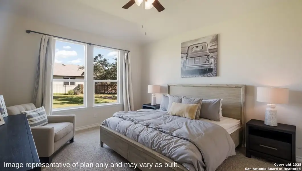 Furnished interior view inside a new home in Brookstone Creek, San Antonio (Image 16). Furnished interior view inside a new home in Brookstone Creek, San Antonio (Image 16).