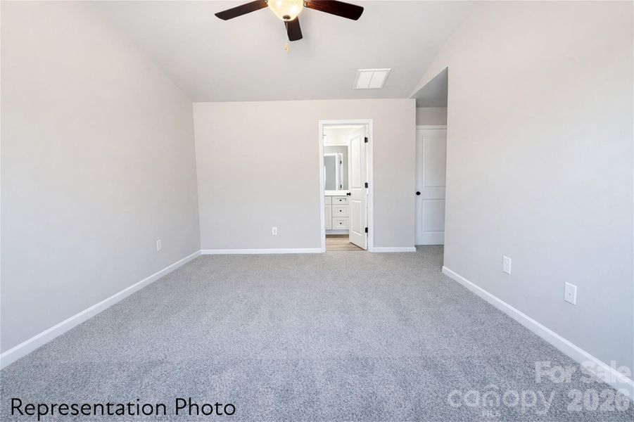 Spacious, unfurnished interior of a new home in , Charlotte (Image 29).