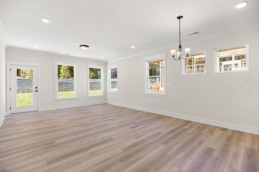 Spacious, unfurnished interior of a new home in Harbor Crossing, Greensboro (Image 20).