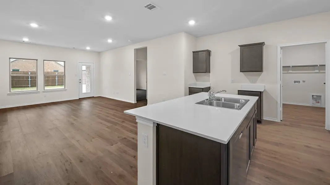 Furnished interior view inside a new home in Elevon, Lavon (Image 4). Furnished interior view inside a new home in Elevon, Lavon (Image 4).