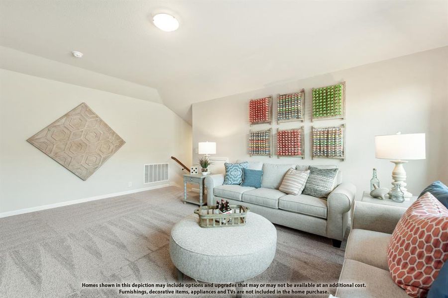 Furnished interior view inside a new home in Star Ranch, Godley (Image 3).