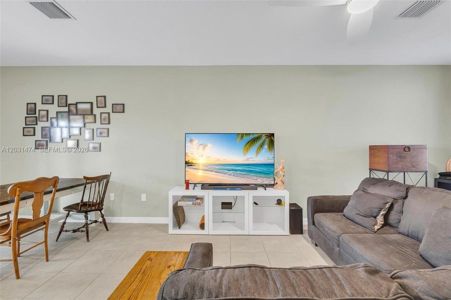 Furnished interior view inside a new home in , Miami (Image 19).