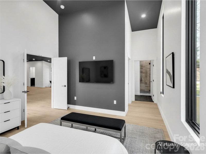 Furnished interior view inside a new home in , Clyde (Image 9).