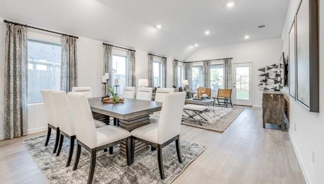 Pics are not of actual home.  They are a representative of a home of the same floor plan